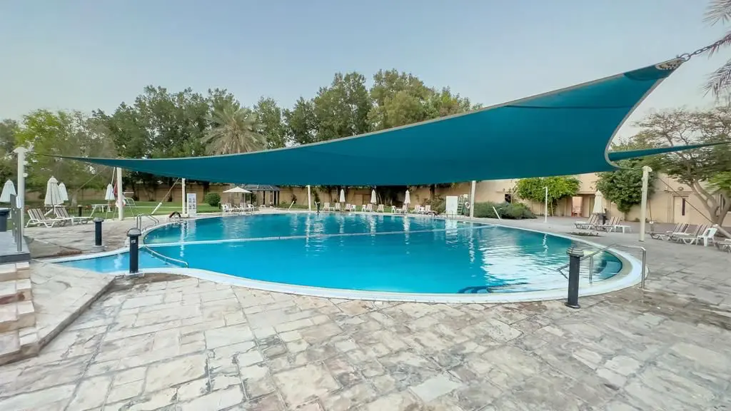 Pool view at eStay